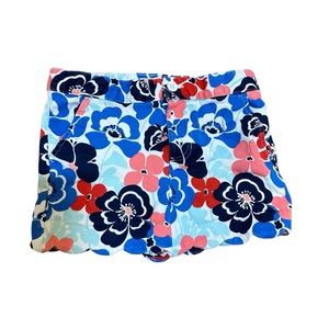 Crown & Ivy Kids Girls Floral Shorts, Size 6 - Like New
